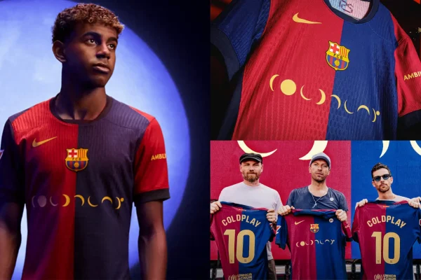 FC Barcelona Rilis Koleksi Jersey Terbaru Edisi Coldplay