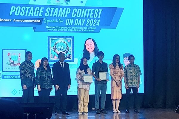 Pemerintah Indonesia Rilis Prangko Edisi Spesial Hari PBB Ke-79