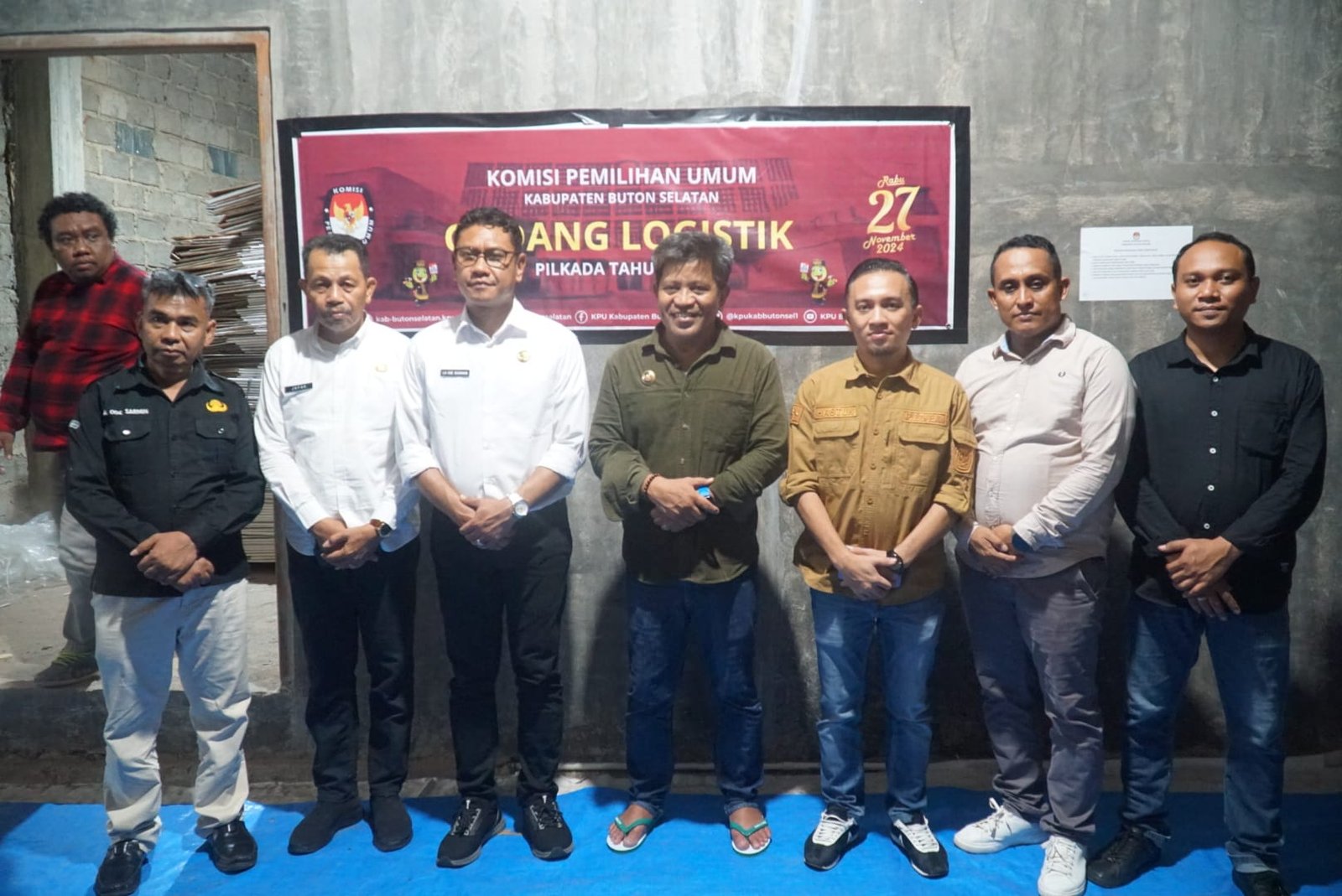 Pj Bupati Ridwan Badallah Pastikan Proses Distribusi Logistik Pilkada 2024 Berjalan Lancar
