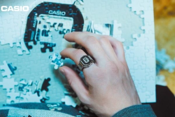 Unik Banget! Casio Rilis CRW-001-1JR, Jam Tangan Cincin Miniatur G-Shock B5000