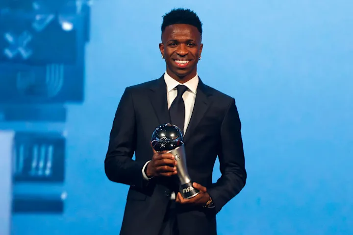 Vinicius JR Jadi Pemain Terbaik FIFA 2024, Sempat Tak Percaya