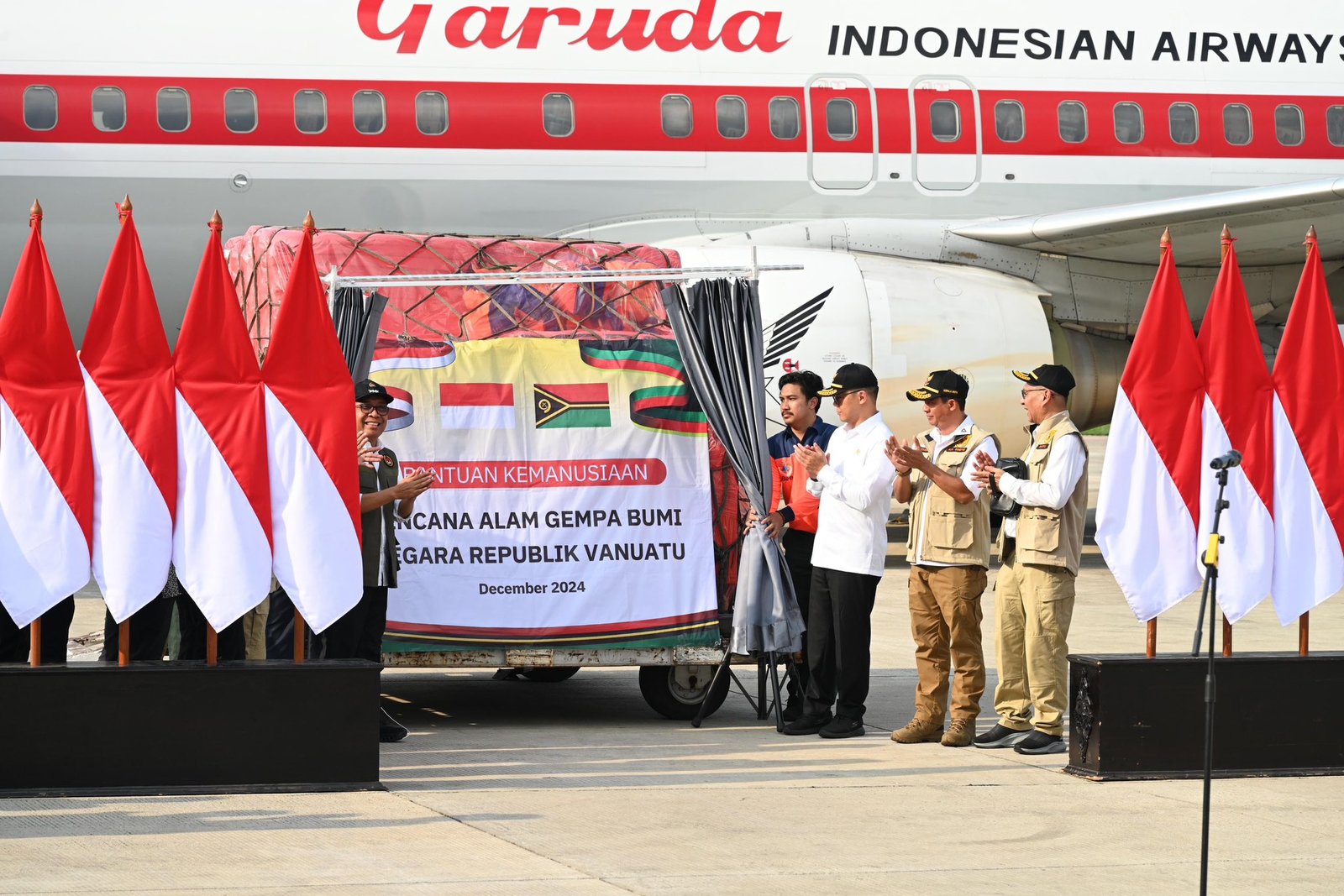 Indonesia Kembali Salurkan Bantuan Kemanusiaan Untuk Vanuatu