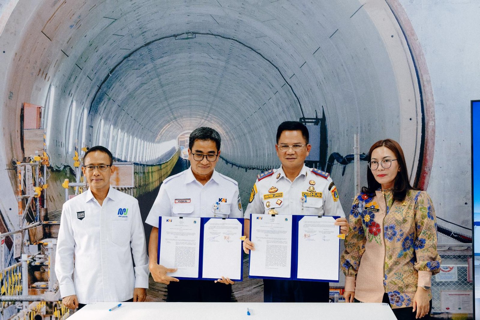 PT KAI dan MRT Kerja Sama Hubungkan Stasiun Jakarta-Kota