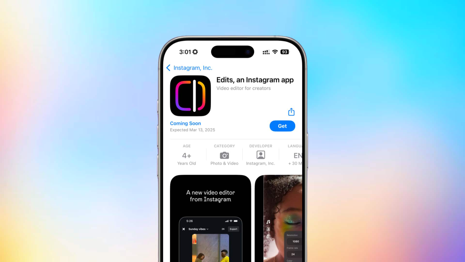 Keunggulan Aplikasi EDITS Dari Instagram, Siap Kalahkan Capcut?