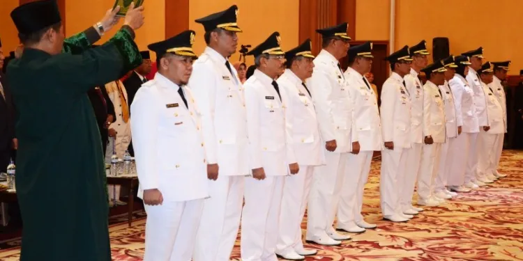 Prabowo Lantik 270 Kepala Daerah di Istana Presiden 6 Februari Mendatang
