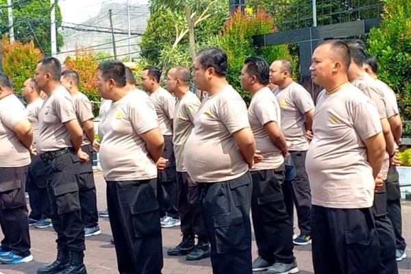 60 Polisi Obesitas di Trenggalek Sukses Jalani Program Diet Khusus