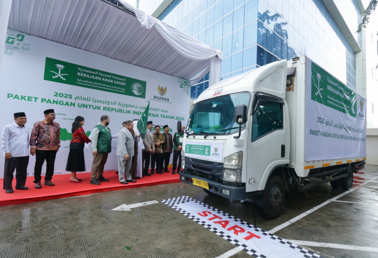 Jelang Ramadan, Raja Salman Berikan 7.911 Paket Pangan Untuk Indonesia