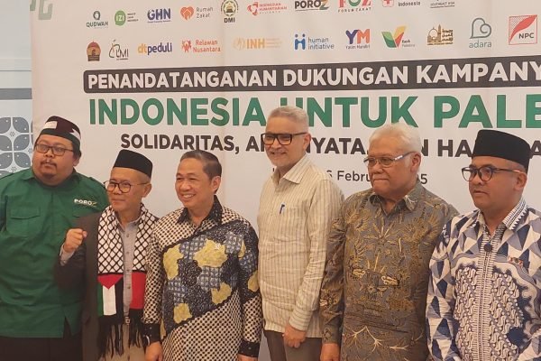Jelang Ramadan, Kemlu RI Resmikan Penggalangan Dana Untuk Palestina