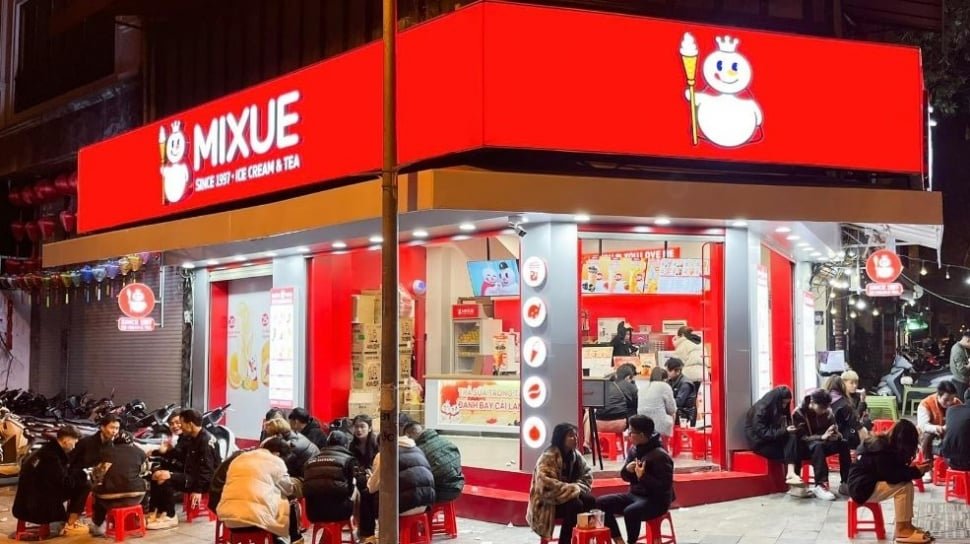Mixue Kalahkan McD dan Starbucks, Punya Gerai Terbanyak di Dunia!