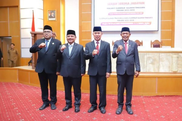 Pemprov Sultra Gelar Sertijab Gubernur dan Wakil Gubernur Sultra 2025-2030