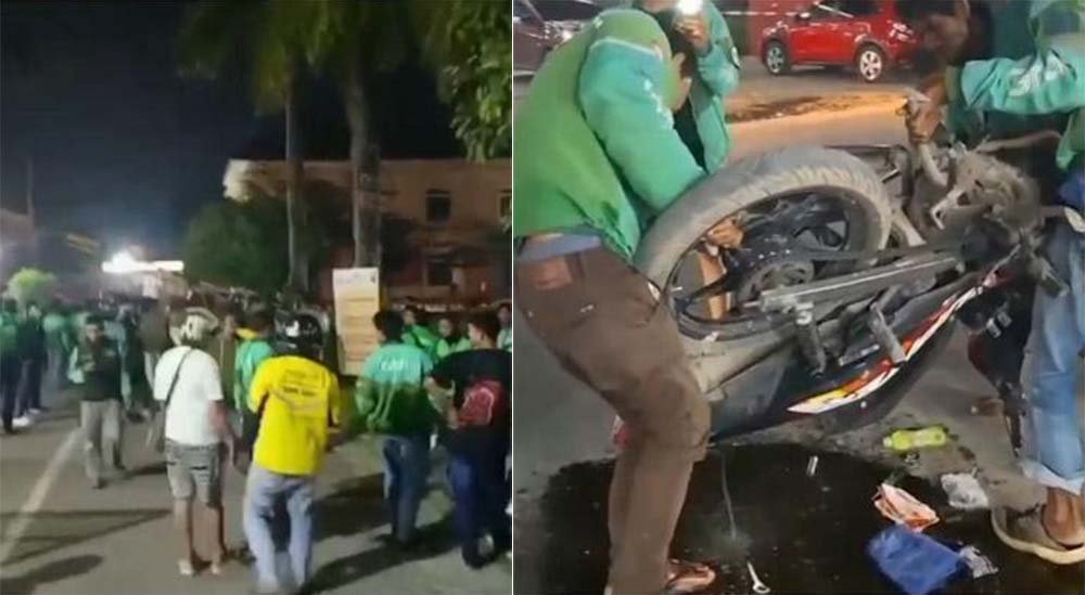 Motor Ratusan Ojol di Kendari Mogok Massal, Diduga Pakai Pertalite Oplosan