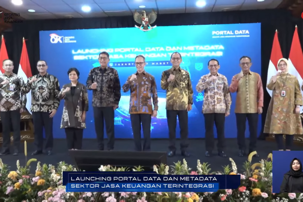 OJK Luncurkan Portal Data dan Metadata Sektor Jasa Keuangan Terintegrasi