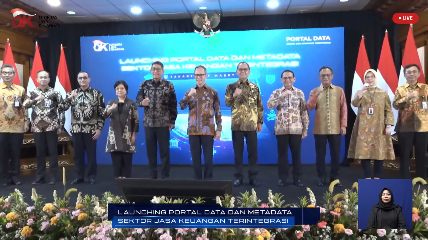 OJK Luncurkan Portal Data dan Metadata Sektor Jasa Keuangan Terintegrasi