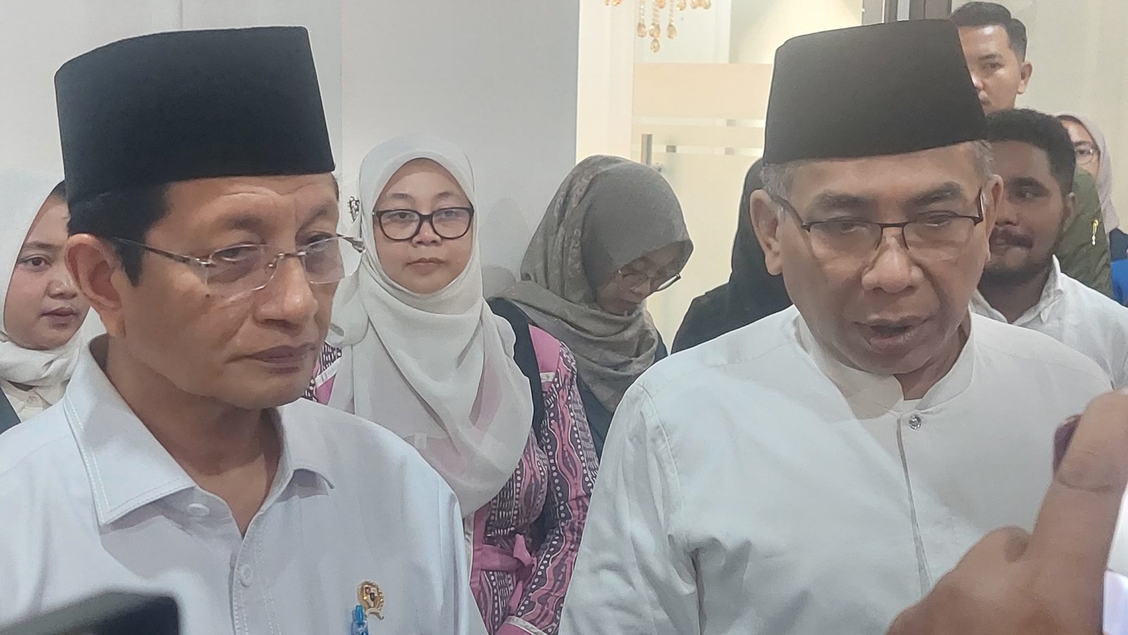 Kunjungi PBNU, Menag Diskusi Banyak Soal Pendidikan Agama
