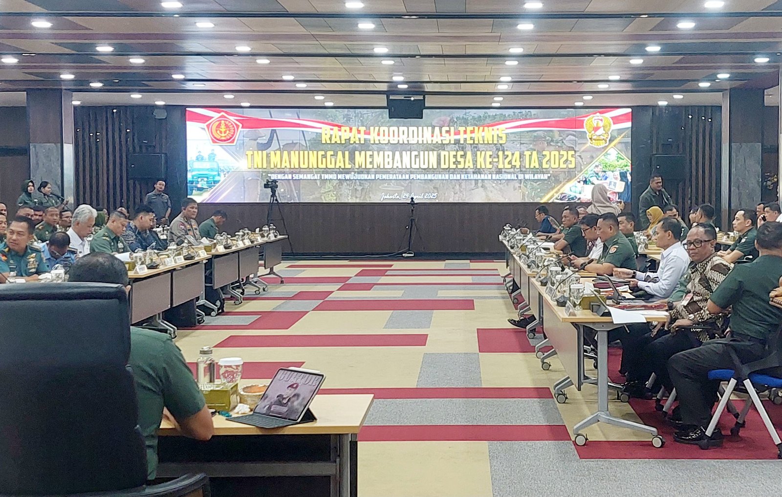 Rakornis TMMD ke-124: Wujudkan Pemerataan Pembangunan dan Ketahanan Nasional