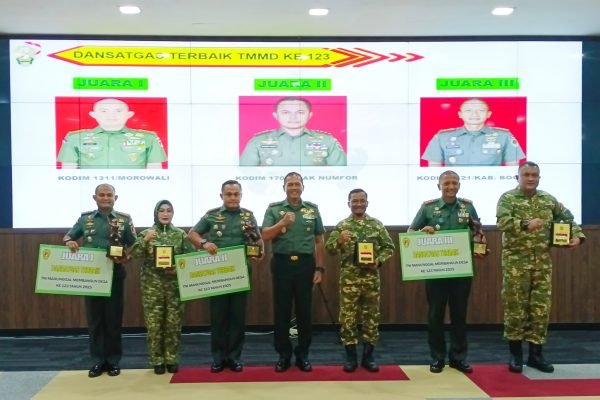Wakil Bupati Morowali Iriane Ilyas Hadiri Rakornis TMMD ke-124