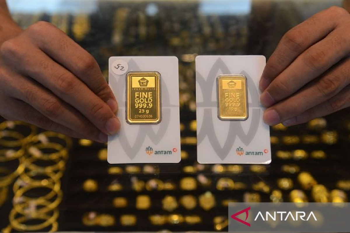Harga Emas Antam Tembus Rp 2,16 Juta Per Gram
