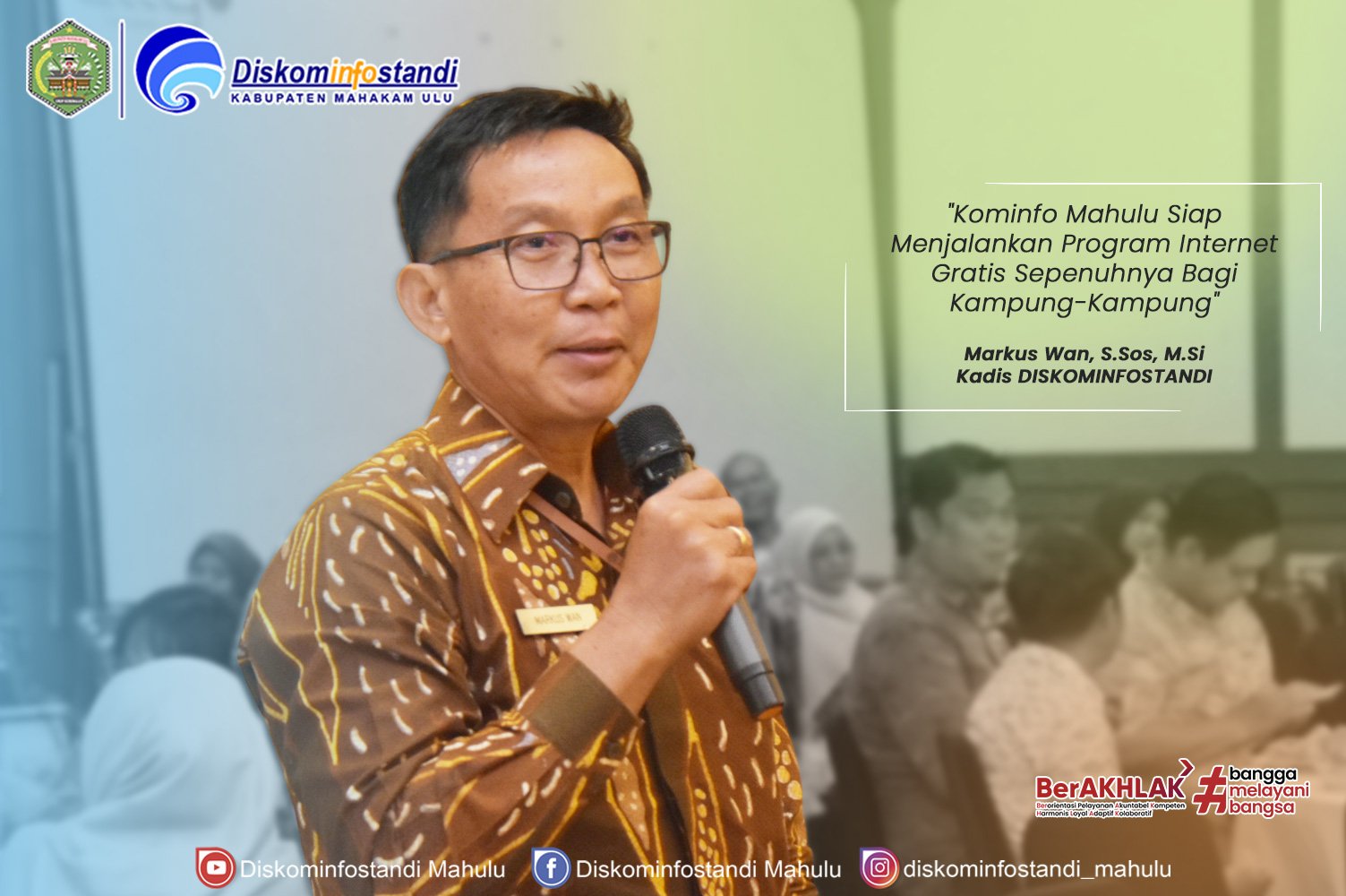Diskominfostandi Mahulu Sambut Baik Program Internet Gratis di Desa Kaltim