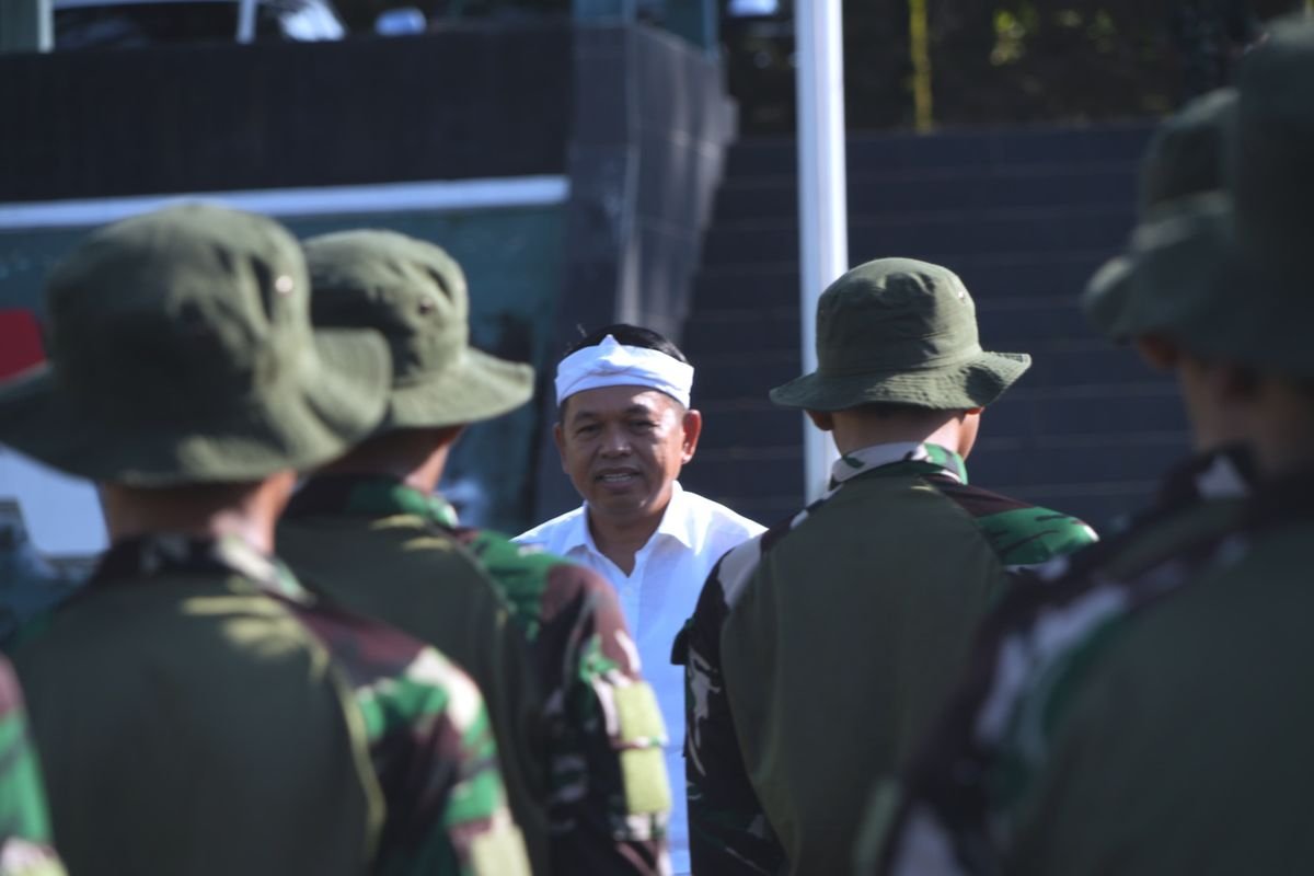 Pendaftar Barak Militer Di Depok Membeludak! Dari 50 Kuota, 378 Siswa Berebut Masuk
