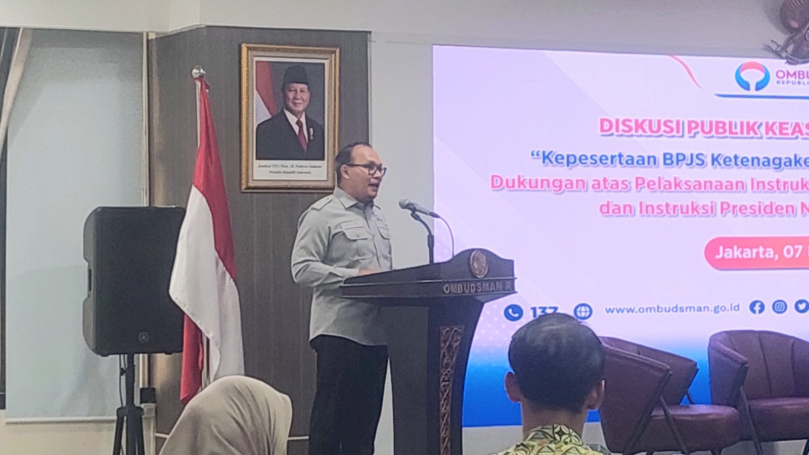 Bahas Jaminan Sosial, Ombudsman RI Beri PR ke Kementerian dan Lembaga Ini