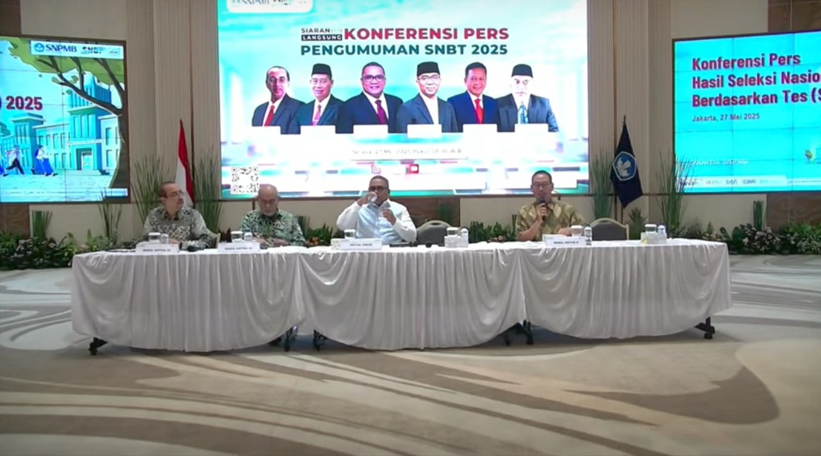 Inilah 20 PTN Penerima Peserta Terbanyak Pada SNPMB 2025 Jalur SNBT
