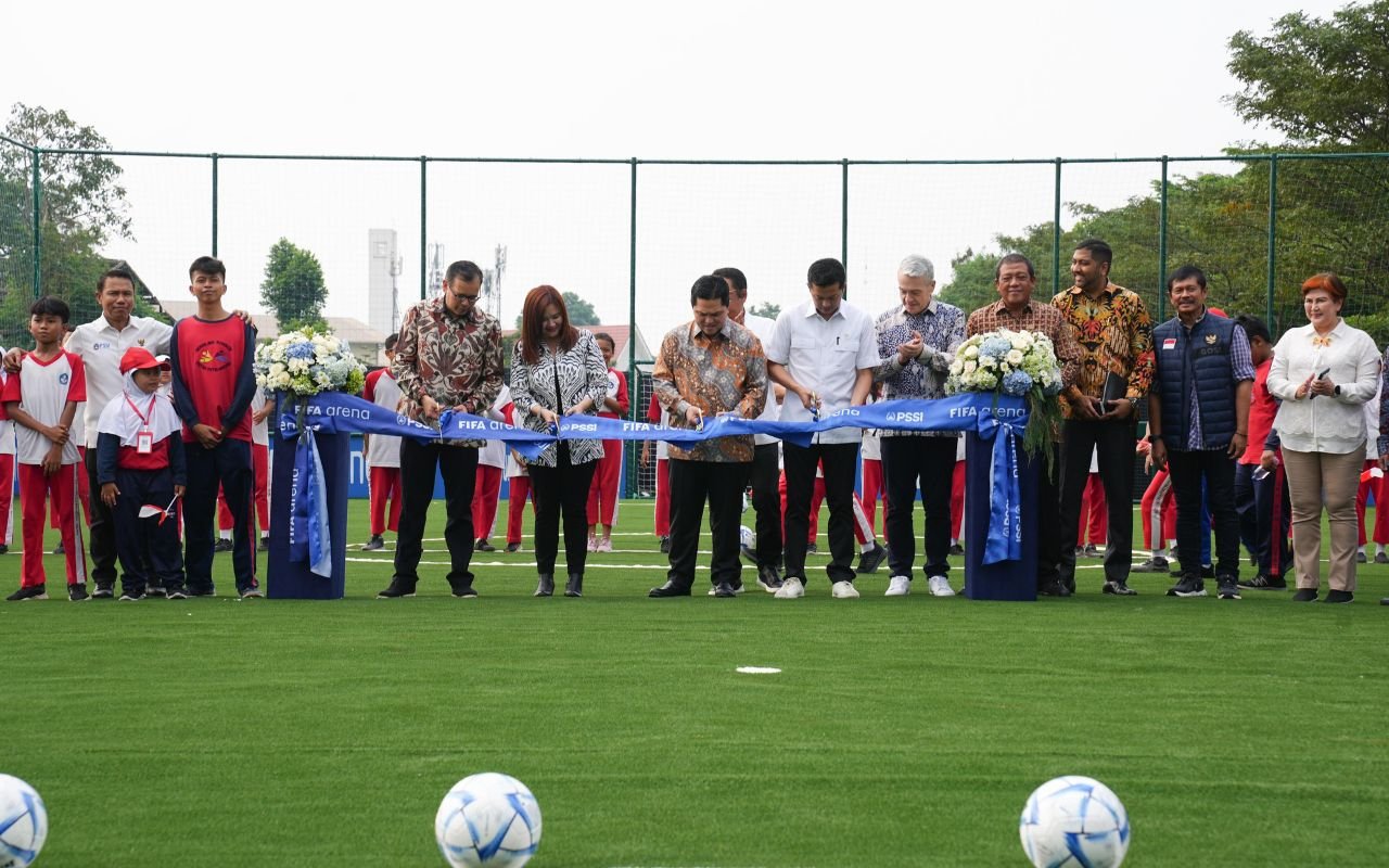 PSSI Bangun Lapangan Mini Soccer Berstandar FIFA di Ciputat