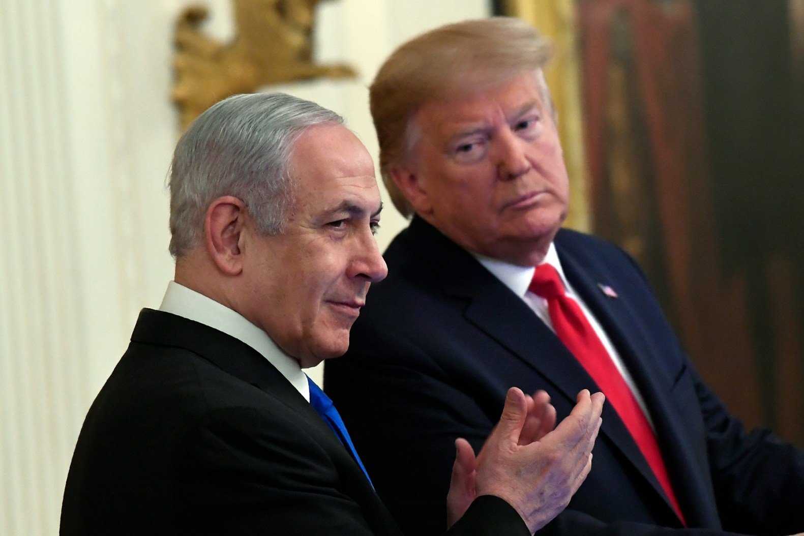 Nama Presiden AS Donald Trump dan PM Israel Benjamin Netanyahu masuk ke daftar target balas dendam Iran/Foto : Dok. AFP