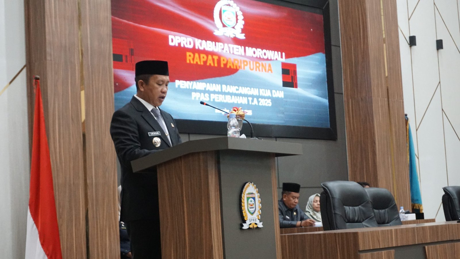 Bupati Iksan Baharudin Laporkan Rancangan KUA dan PPAS 2025
