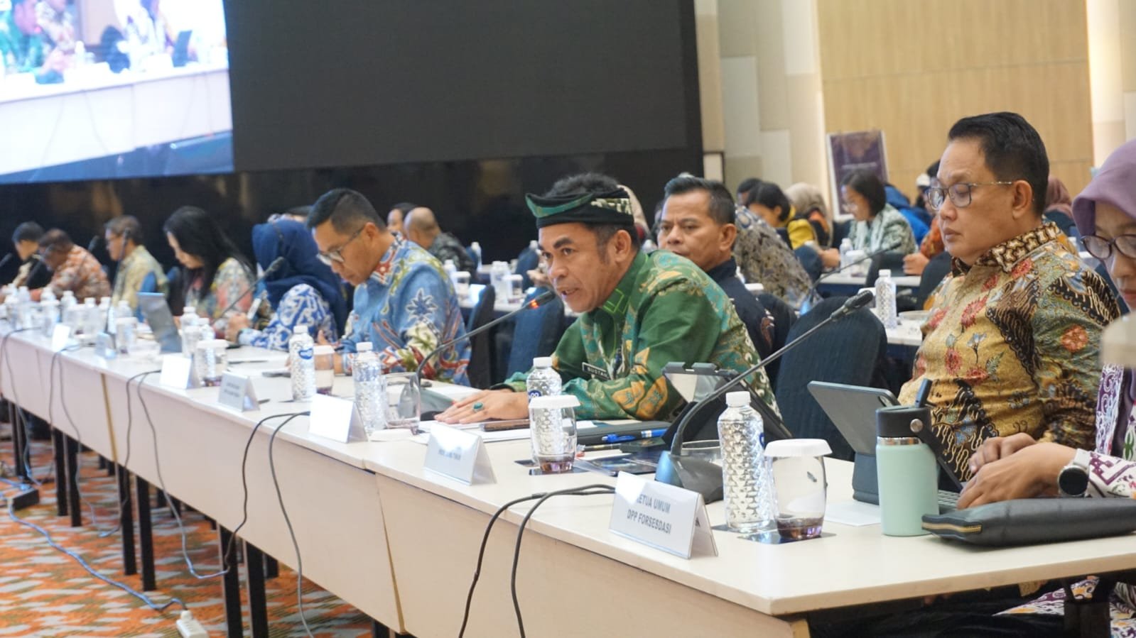 Pj Sekprov Kaltara Laporkan Perkembangan Program Strategis Nasional di Daerahnya