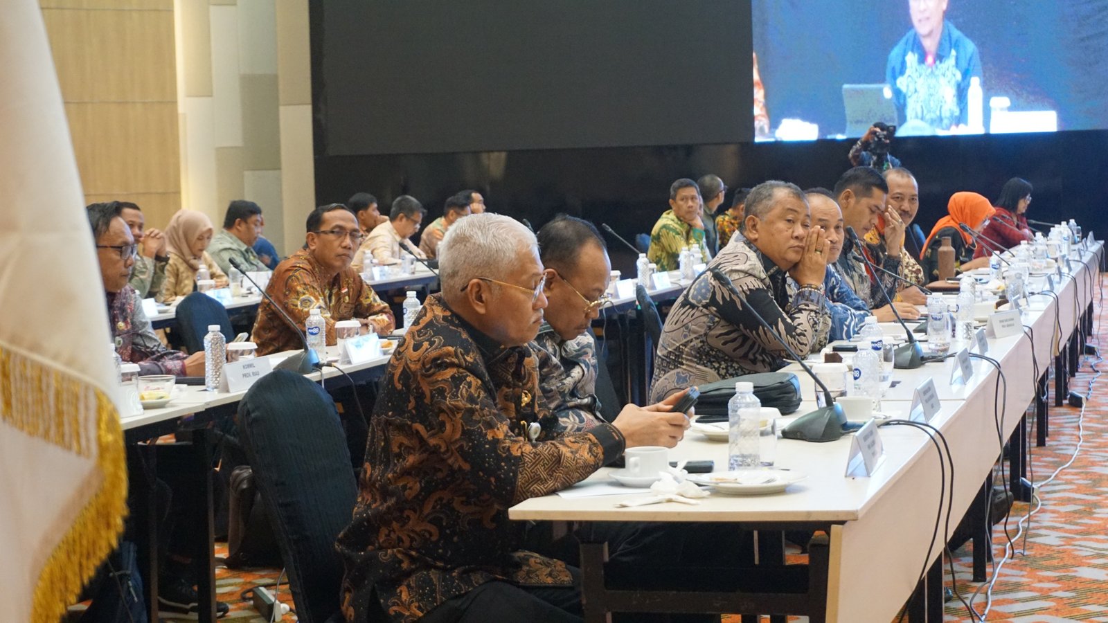 Sekda Sultra Asrun Lio Hadiri Rakernas Forsesdasi 2025 di Jakarta