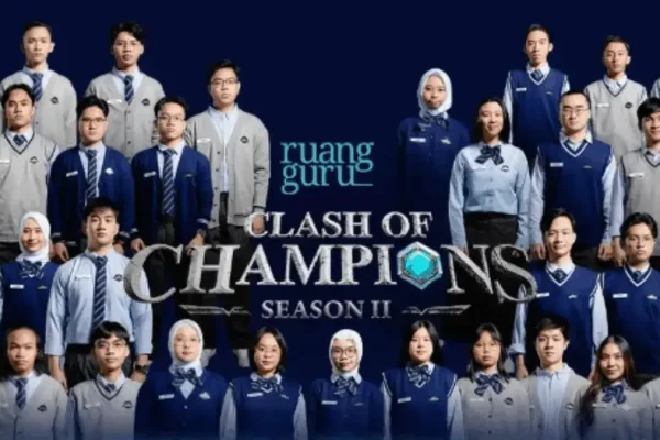 Ruangguru Hadirkan Clash of Champions Season 2, Berikut 40 Peserta dan Asal Kampusnya