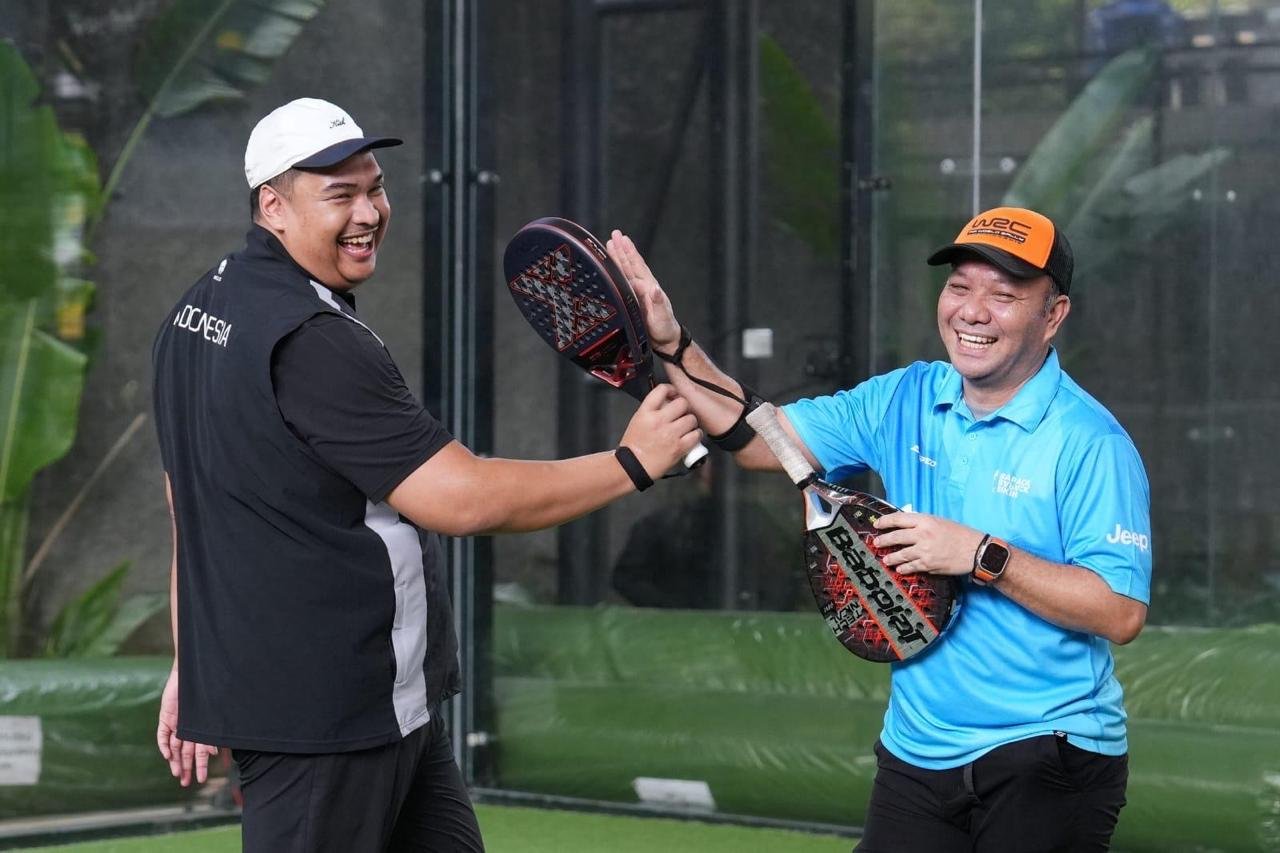Menpora Dito saat menghadiri salah satu event turnamen padel/Foto : Dok. Kemenpora