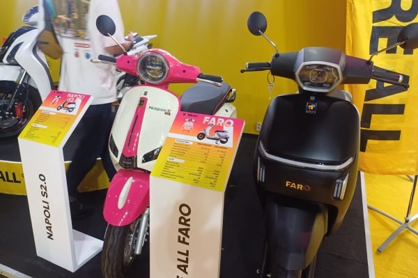 Salah satu merek motor listrik. Foto: Dok.Pribadi