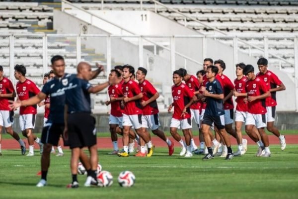Squad Timnas U-23 Indonesia. Foto: Antara