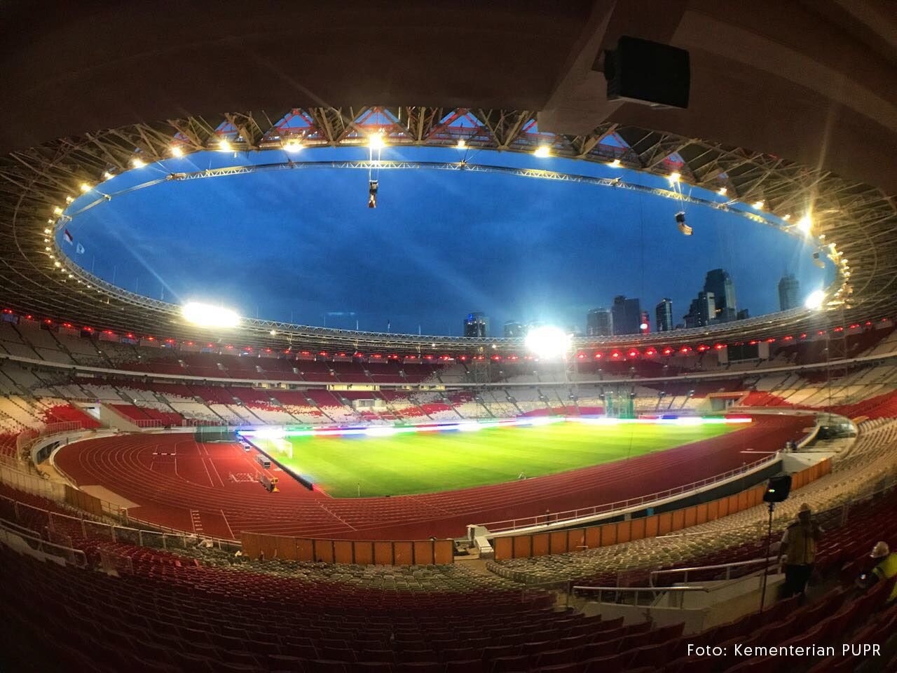 Stadion Gelora Bung Karno (GBK)/Foto : Kementerian PUPR