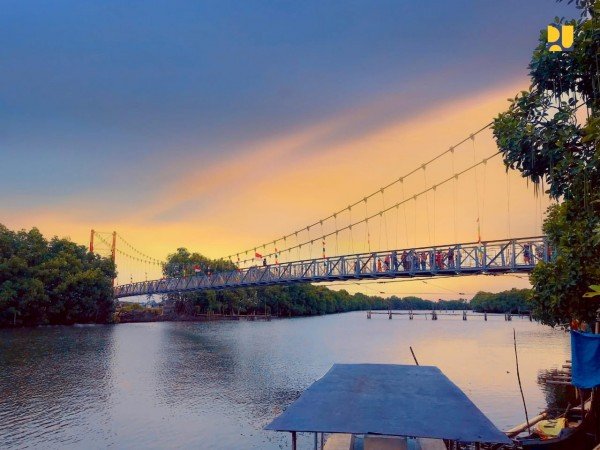 Jembatan Gantung. Foto: dok.Kementerian PU