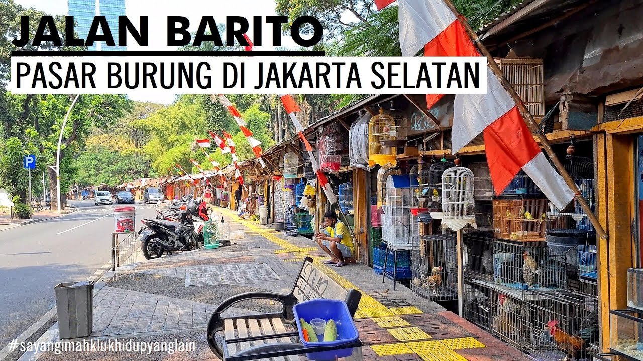 Buat Taman ASEAN, Pemkot Jaksel Akan Relokasi Pedagang Burung Barito