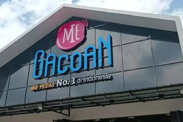 Salah satu outlet mie gacoan di Indonesia/Foto : Dok. Istimewa