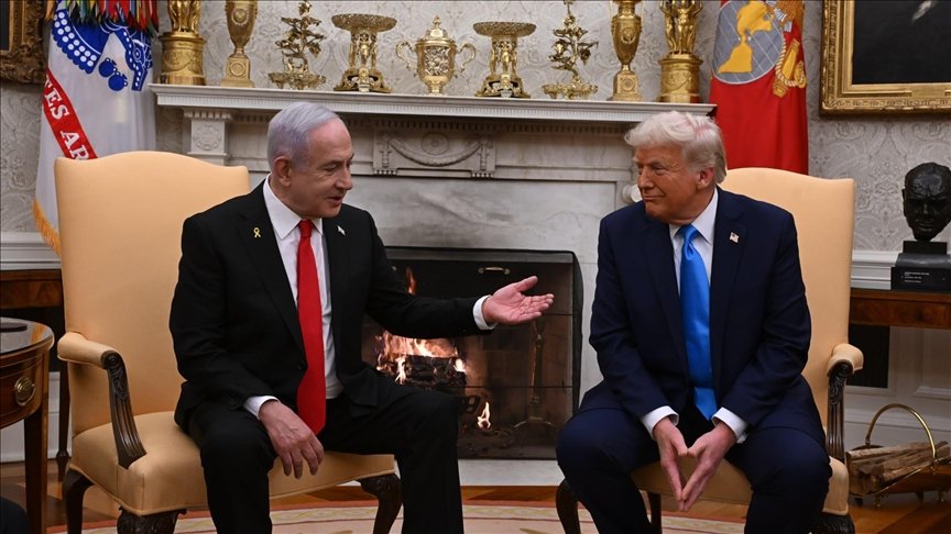 Perdana Menteri Israel, Benjamin Netanyahu, bersama Presiden AS, Donald Trump/Foto : Dok. Reuters