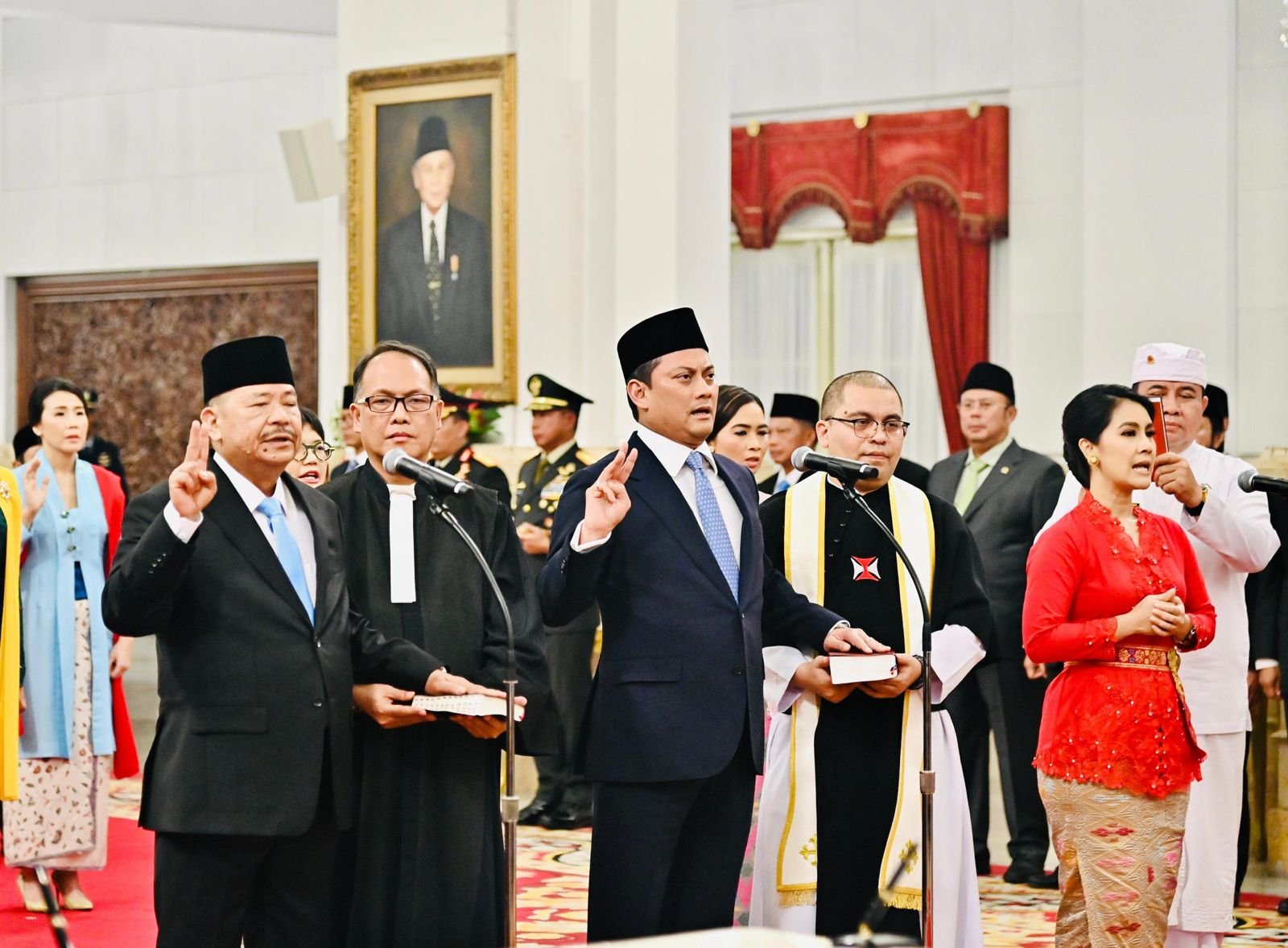 Wakil Menteri Keuangan, Thomas Djiwandono, saat dilantik/Foto : Dok. KemenPAN-RB
