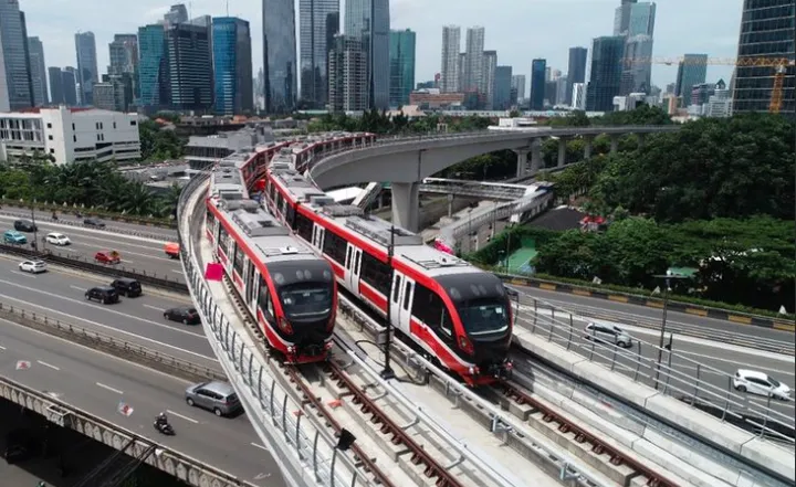 Pemprov Jawa Barat Berencana Bangun LRT Bandung Raya/Foto : Dok. PT KAI