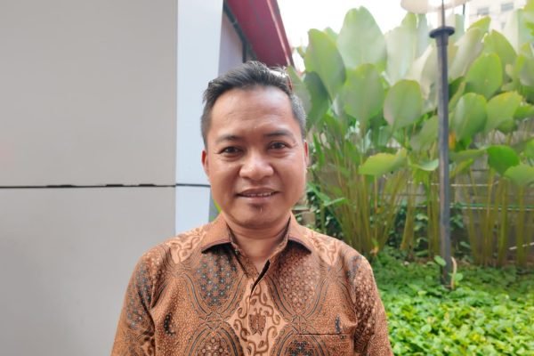 Ketua DPRD Morowali, Herdianto Marzuki, S.E., saat ditemui tim GPriority seusai acara di Gedung KPK Jakarta/Foto : GPriority (Rizky Dimuharram)