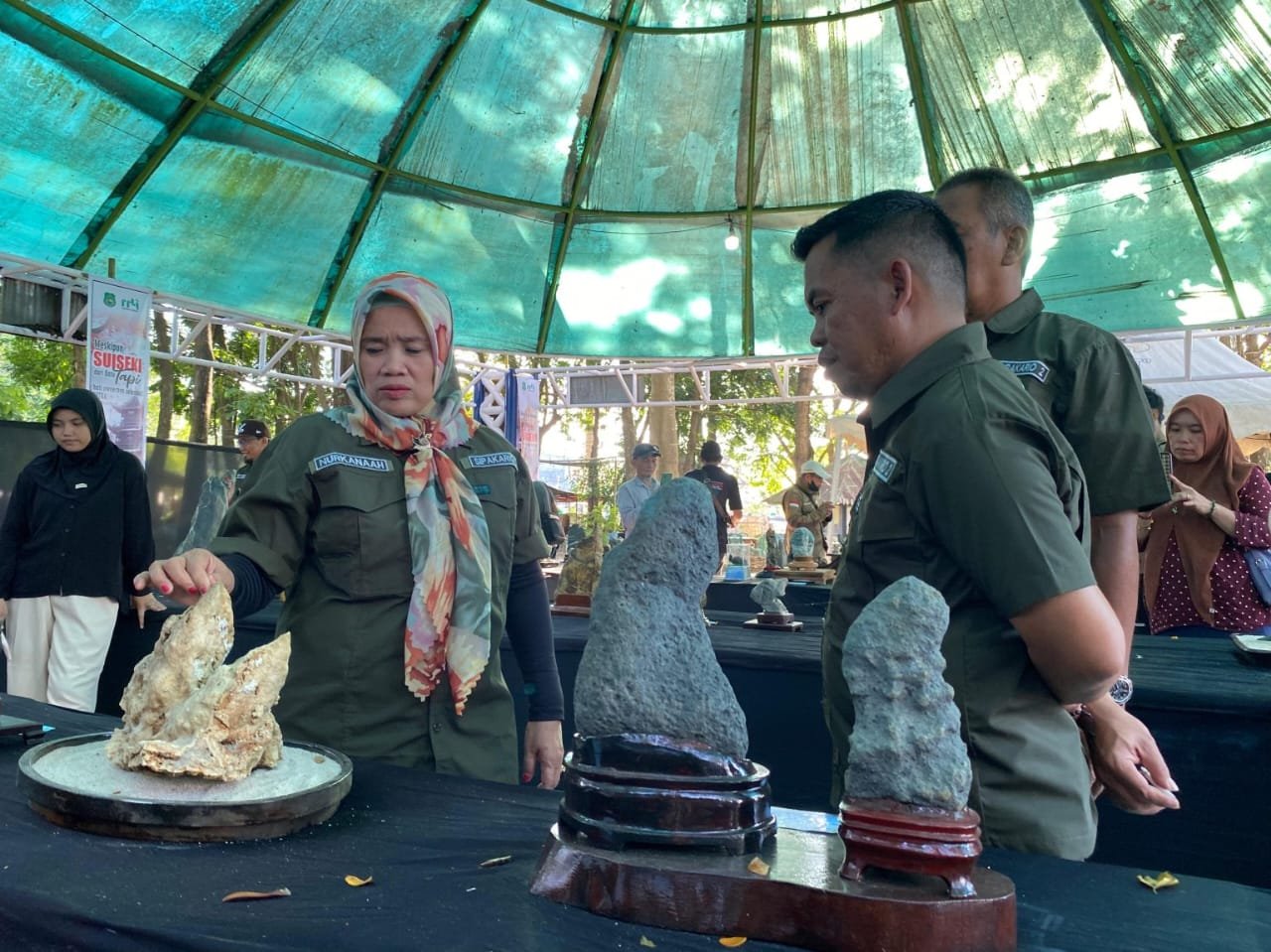 Pameran Nasional Bonsai dan Batu Suiseki menyemarakkan peringatan Hari Ulang Tahun ke-80 Kemerdekaan Republik Indonesia di Kabupaten Sidenreng Rappang (Sidrap). Foto: dok.pribadi