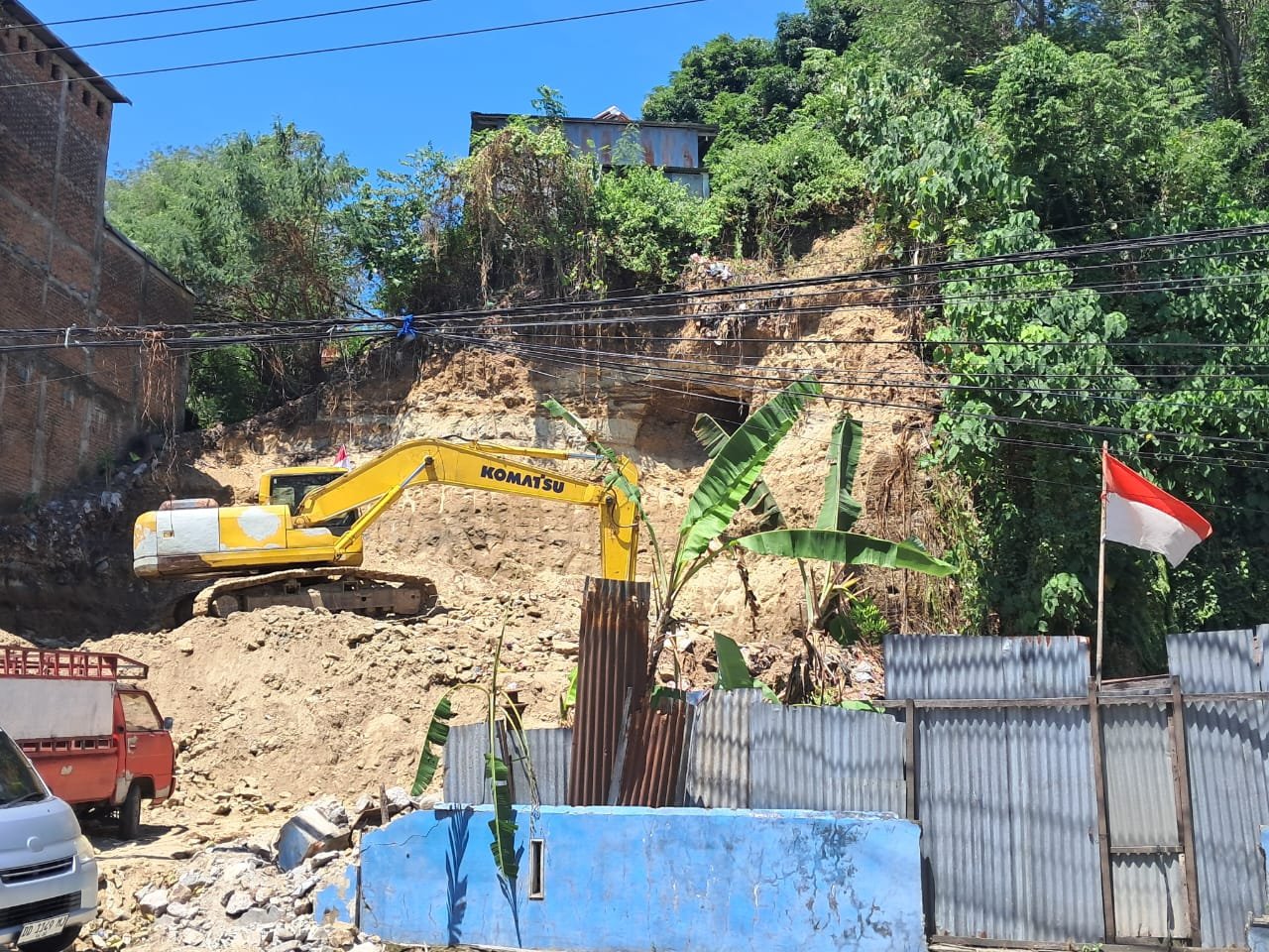 Bunker diduga peninggalan Jepang pada perang dunia ke II ditemukan di Kelurahan Bukit Indah Kecamatan Soreang Kota Parepare, Sulawesi Selatan. Foto: istimewa