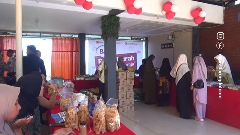 Imigrasi kelas II TPI Parepare, Sulawesi selatan, melaksanakan pasar murah pada Kamis (14/8). Foto: Dok.Pribadi