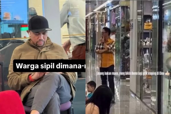 Anggota DPR Ahmad Sahroni dan Eko Patrio diduga pergi ke luar negeri saat warga Indonesia sedang unjuk rasa/Foto : Dok. Tangkapan Layar Instagram
