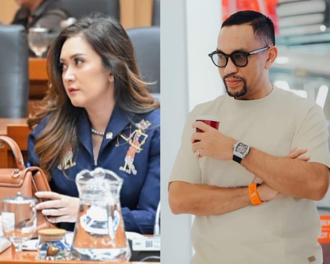 Fraksi NasDem minta DPR hentikan gaji dan tunjangan Nafa Urbach dan Ahmad Sahroni/Foto: Dok istimewa