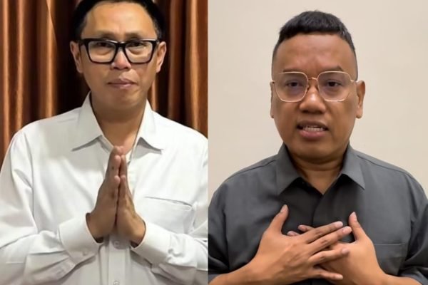 Surya Utama alias Uya Kuya dan Eko Hendro Purnomo alias Eko Patrio. Foto: istimewa