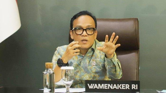 Wamenaker (Wakil Menteri Ketenagakerjaan) Immanuel Ebenezer ditangkap KPK atas kasus dugaan pemerasan sertifikat K3 pada perusahaan-perusahaan/Foto : Dok. kemanker.go.id