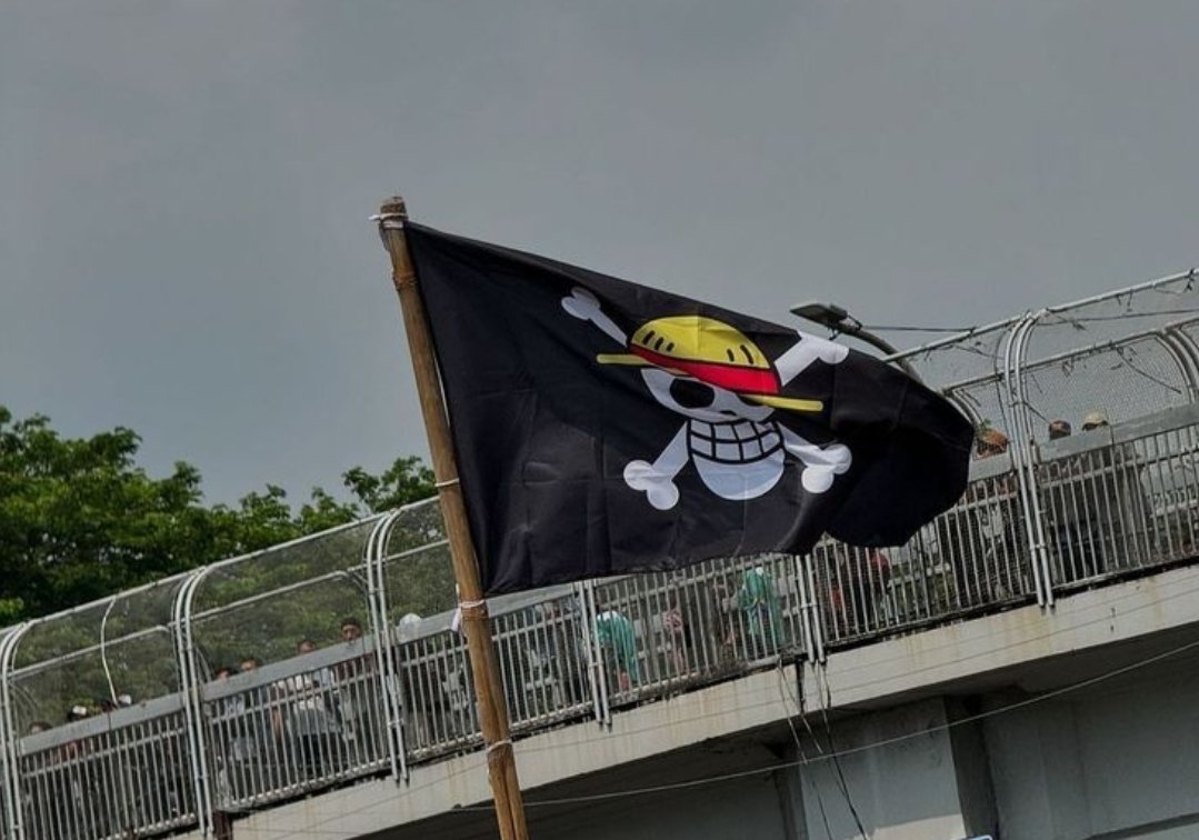 Bendera One Piece. Foto: Pinterest/Zkings